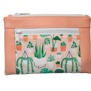 House Plant Zipper Pouch - Plants Double Zipper Devon Pouch