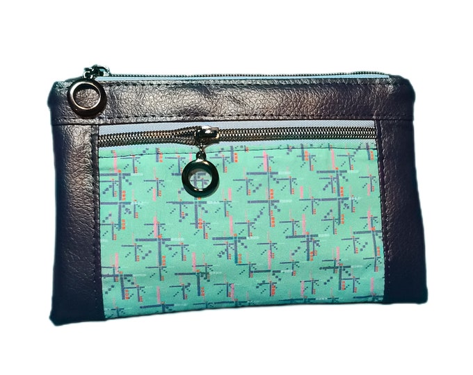 PDX Carpet Double Zipper Pouch - Double Zipper Devon Pouch