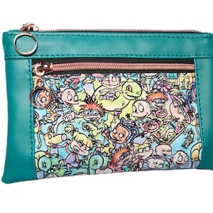 Rugrats Zipper Bag - Nickelodeon Double Zipper Devon Pouch