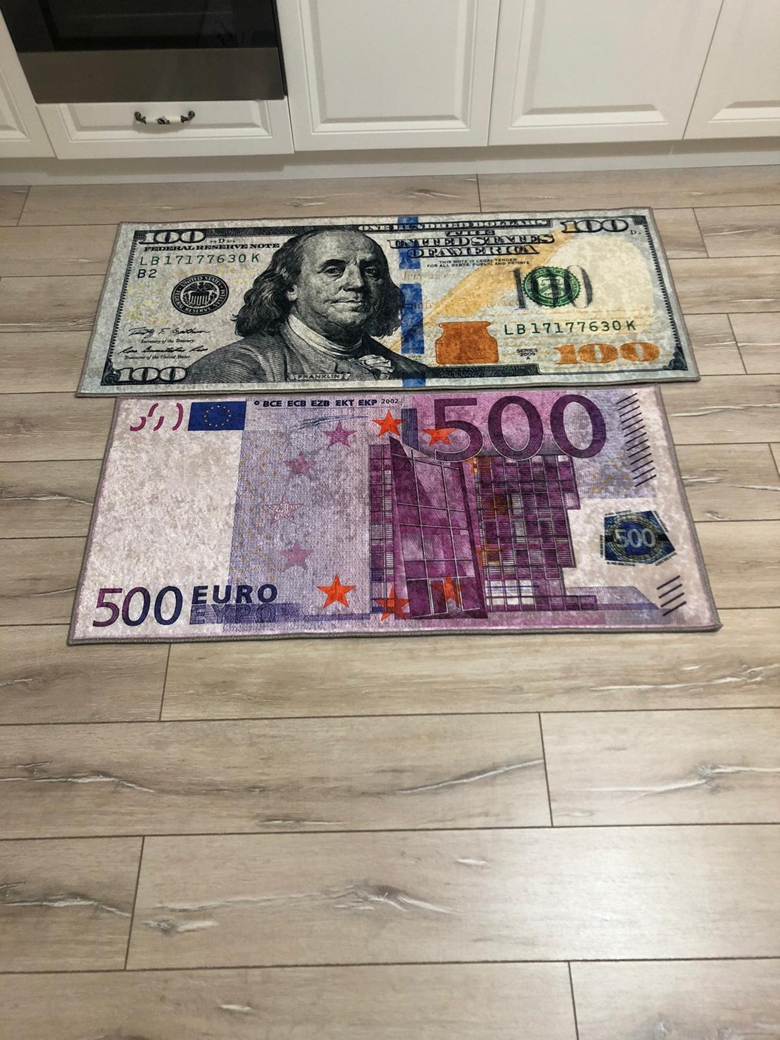 Euro Money Rug Area Rug Floor Mat Rug for Living Room Etsy