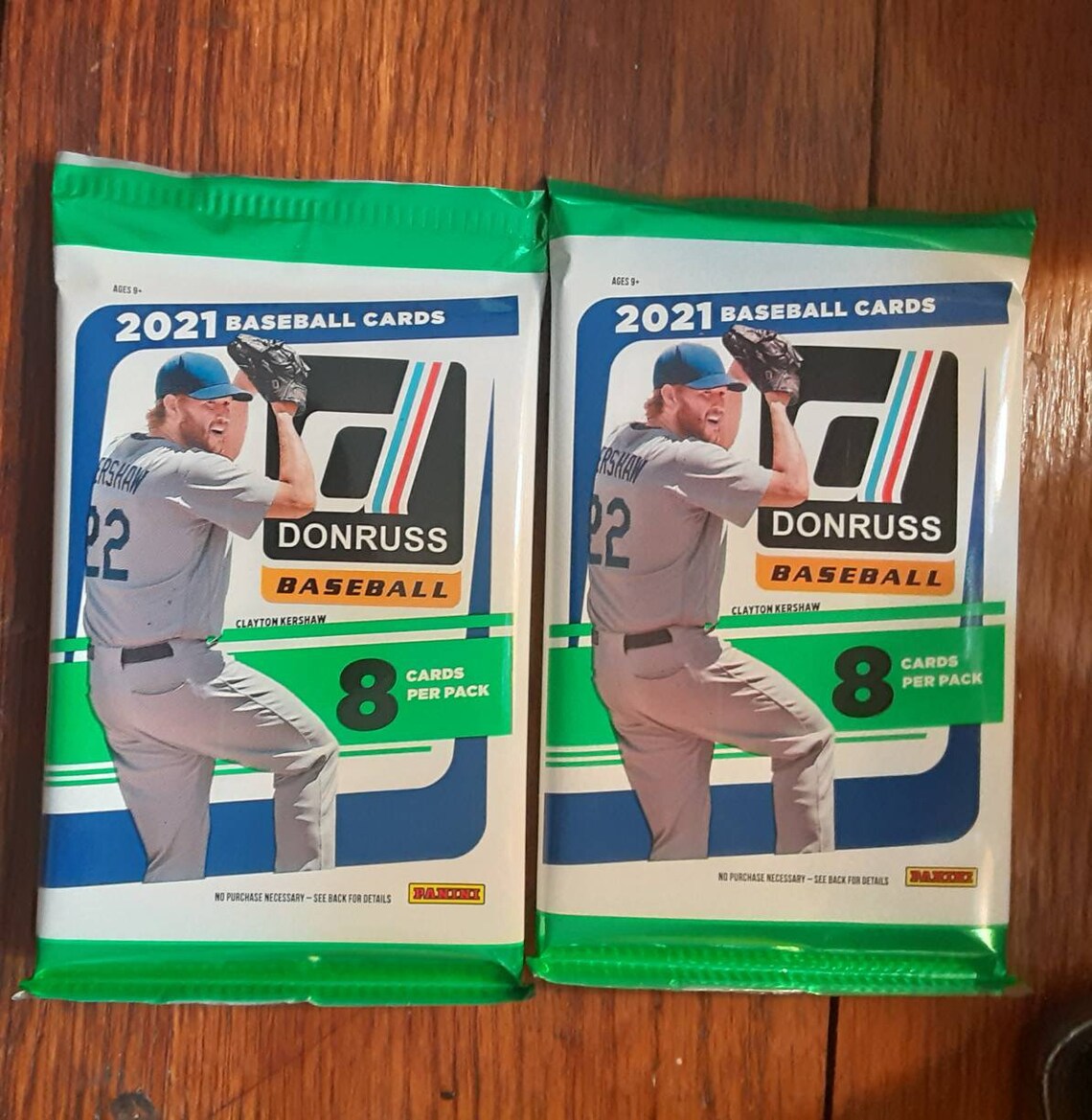 2025 Donruss Baseball 2 Unopened Packs of Baseball Cards Etsy