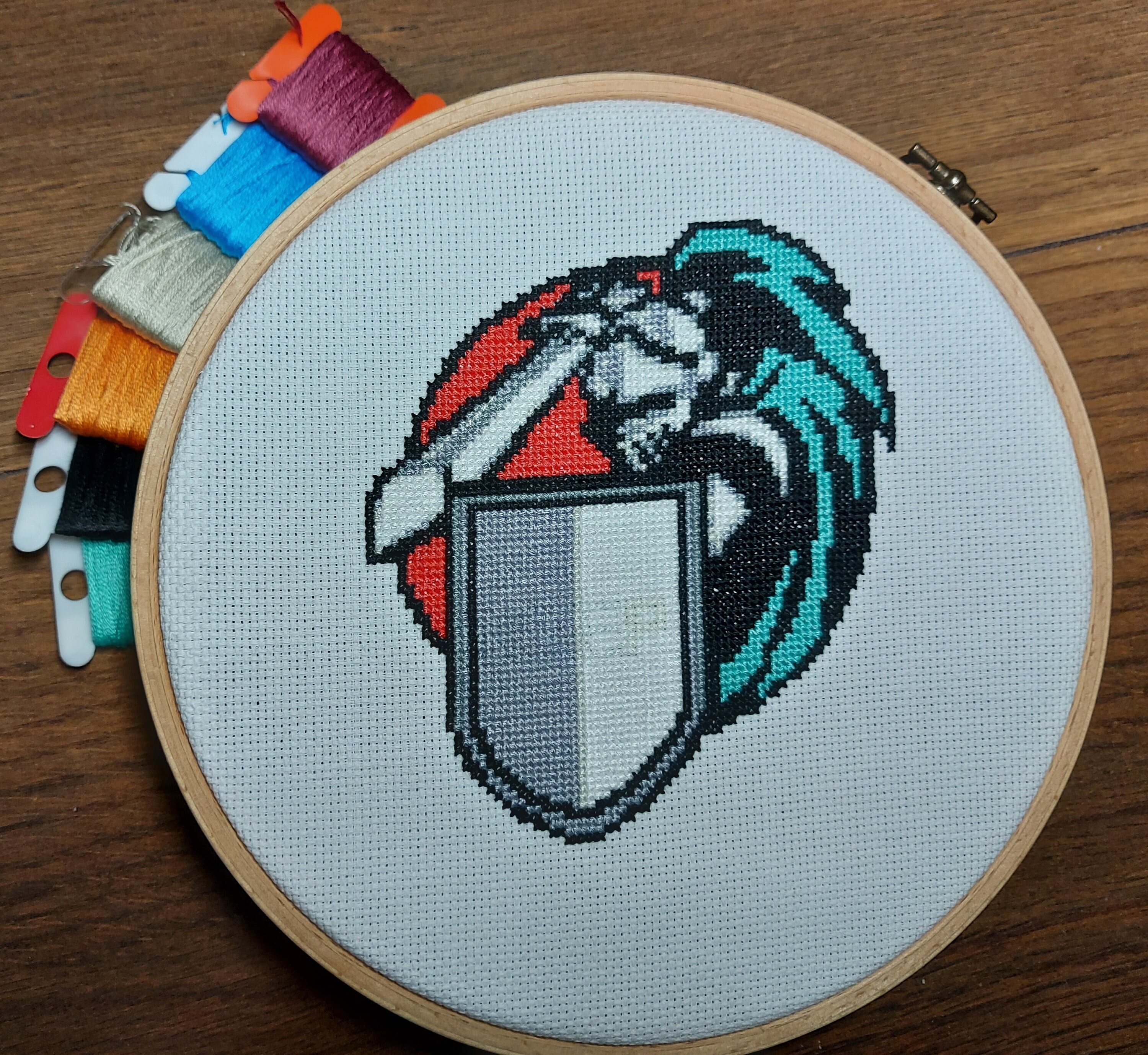 Knight Cross stitch pattern Easy cross stitch Middle Ages Etsy