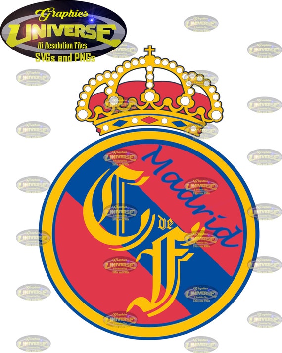 Real Madrid Futbol Club Png Soccer Png Futbol Png World Etsy