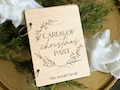 Christmas Card Holder, Card Book, Cards Keepsake, Card Storage, Custom Christmas Memory Book, Custom Card Keeper, Christmas Cards, Gift
