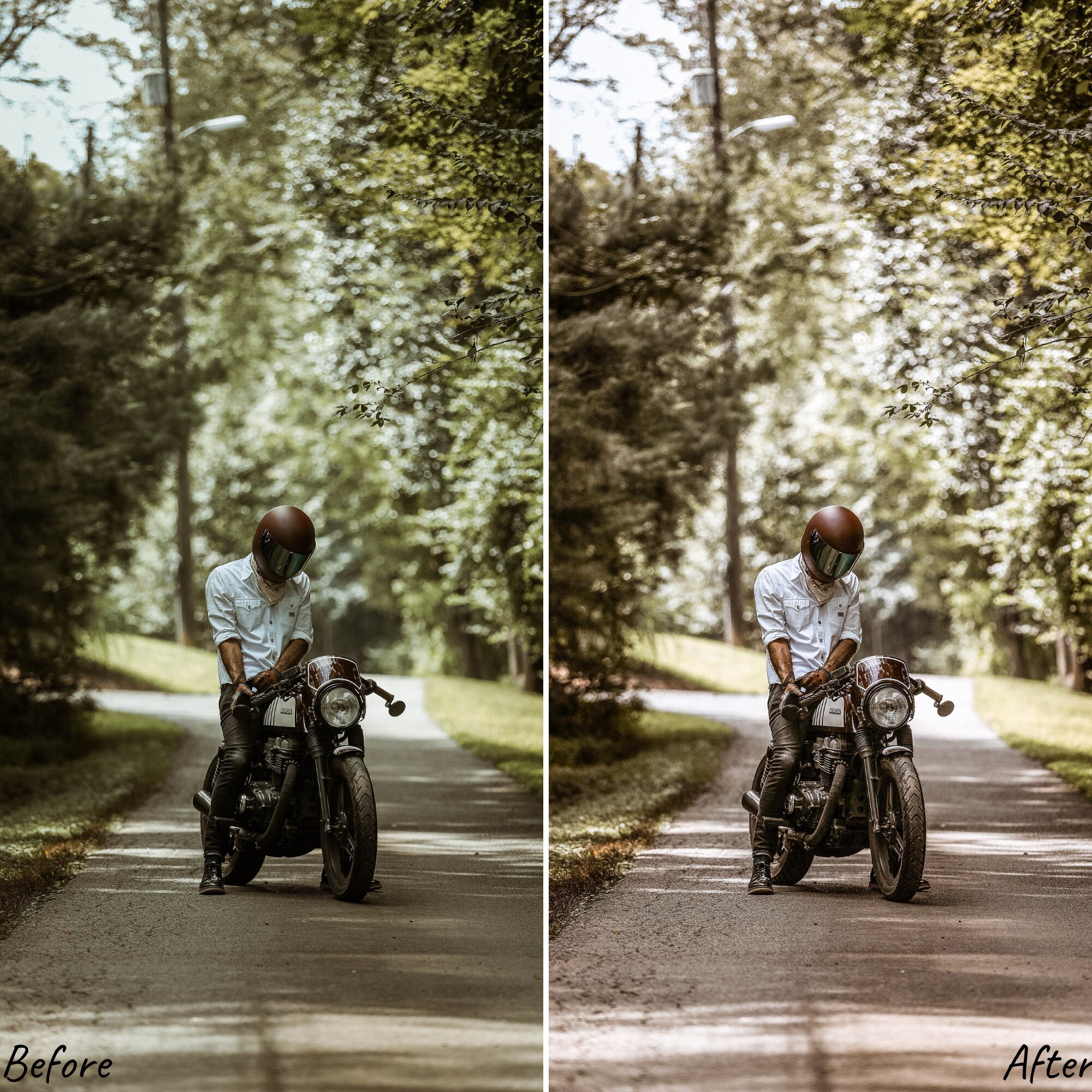 Motorcycle Lightroom Presets 10 LIGHTROOM Motorcycle Presets | Etsy