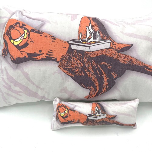 Steamy Garfield Body Pillow Catnip Toy and Body Pillow Etsy