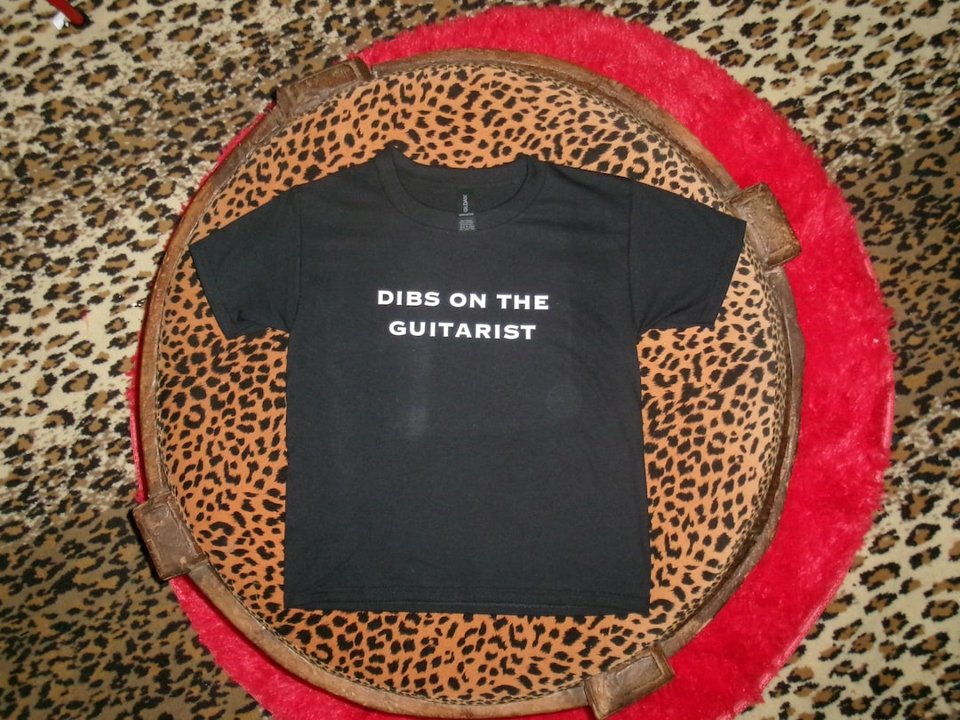 Dibs On The Guitarist Baby Tee
