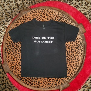 Dibs On The Guitarist Baby Tee