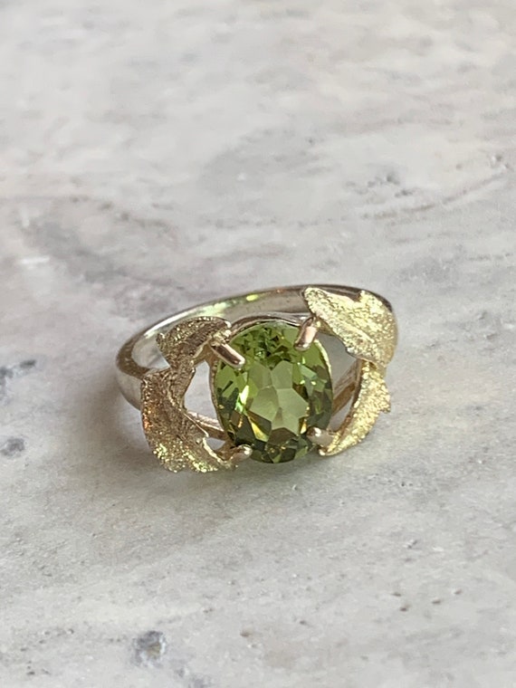 Buy Genuine Peridot Ring-green Peridot Ring-peridot Silver Ring-peridot  Gemstone Ring-birthstones Ring-unique Peridot Ring Online in India - Etsy