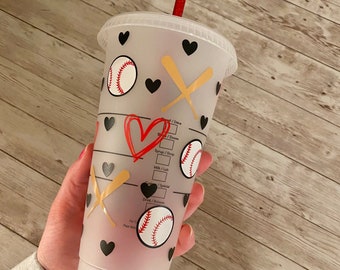 Tball, Baseball, Softball Mom Starbucks Cup
