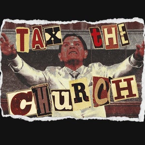 tax the church t-shirt