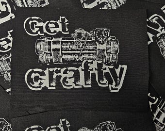 Toppa punk da cucire GET CRAFTY 5 x 7