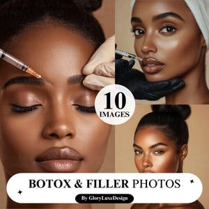 Nurse Injector Stock Photos, Melanin Stock Photos Medspa, Lip filler Instagram Templates, Botox Stock Image, Lip Filler Stock Photo