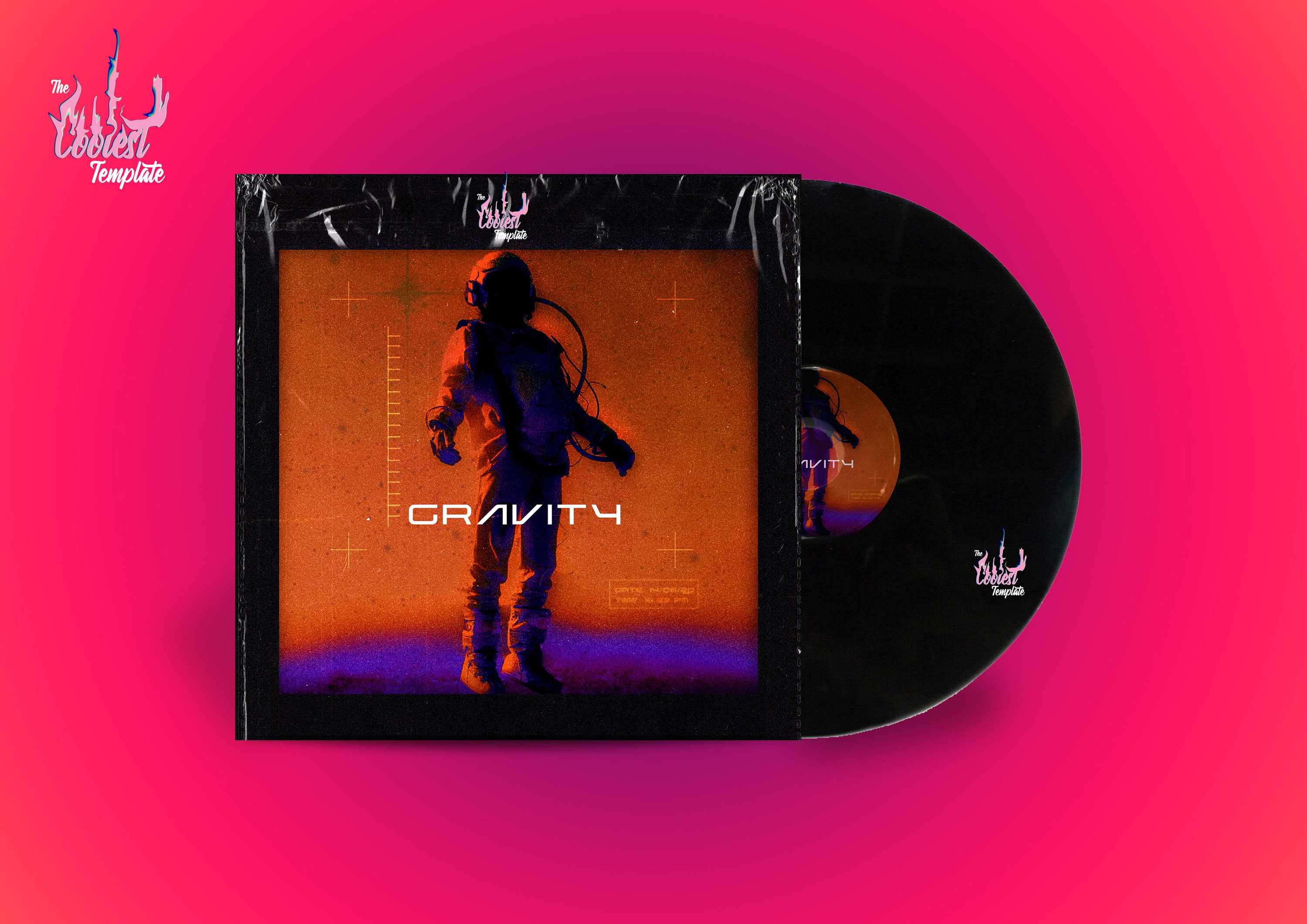 Album Cover Art Template Full Design/Ready to Print Psd Jpg Etsy
