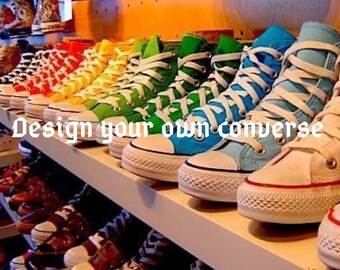 Customize Your Own Converse - Etsy Customize Your Own Converse - Etsy