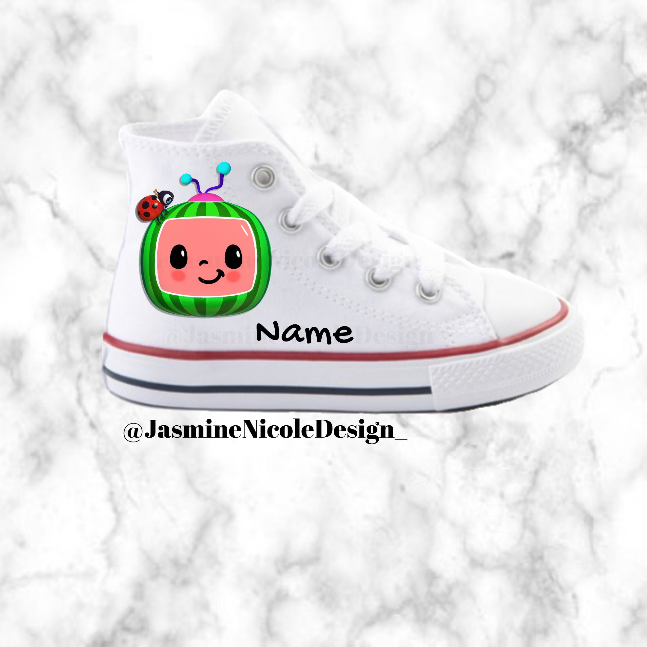 cocomelon custom sneakers