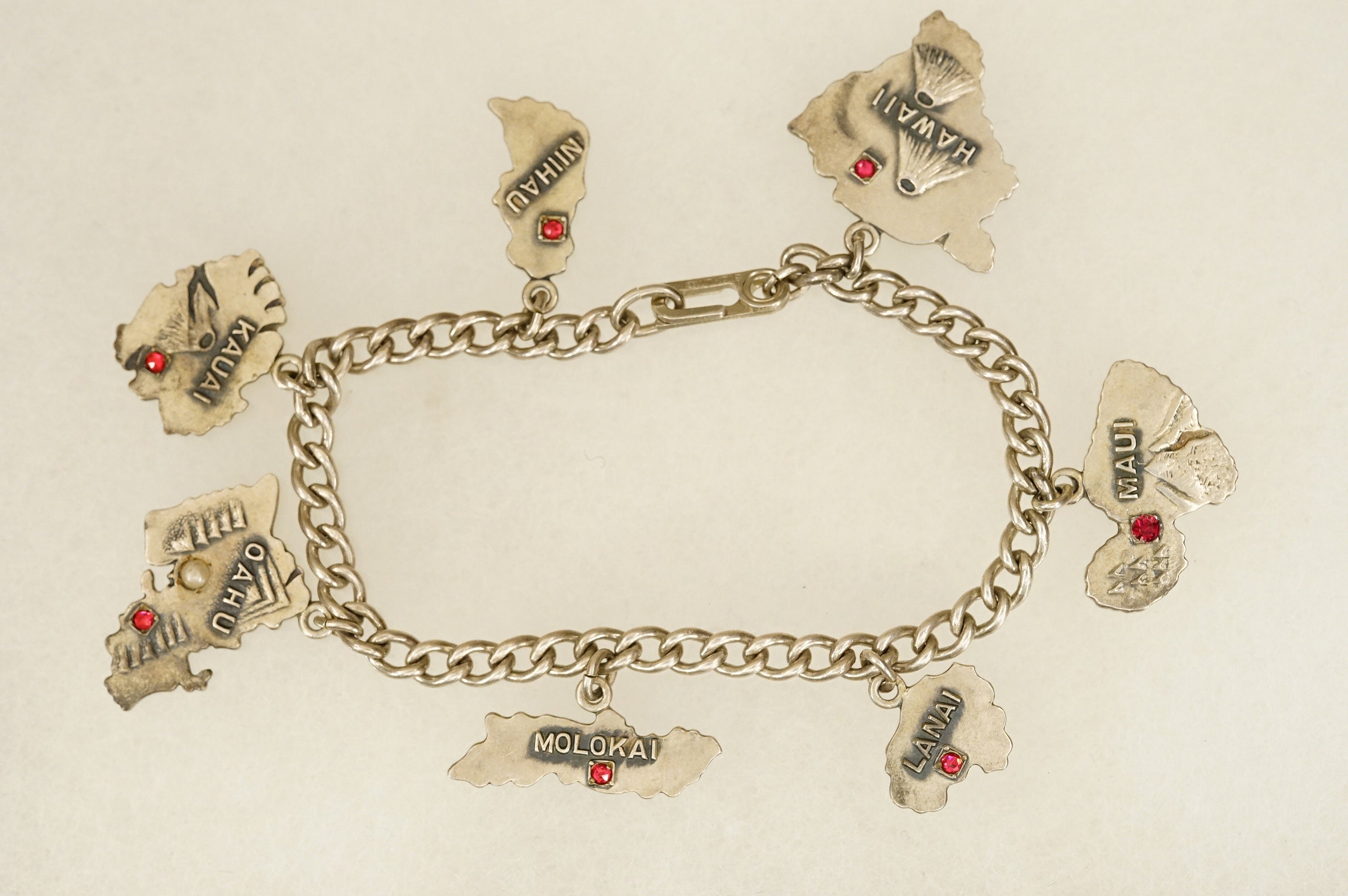 大人気定番商品 Sterling Hawaiiana Vintage Silver Island Hawaii Jewelry 925 アクセサリー