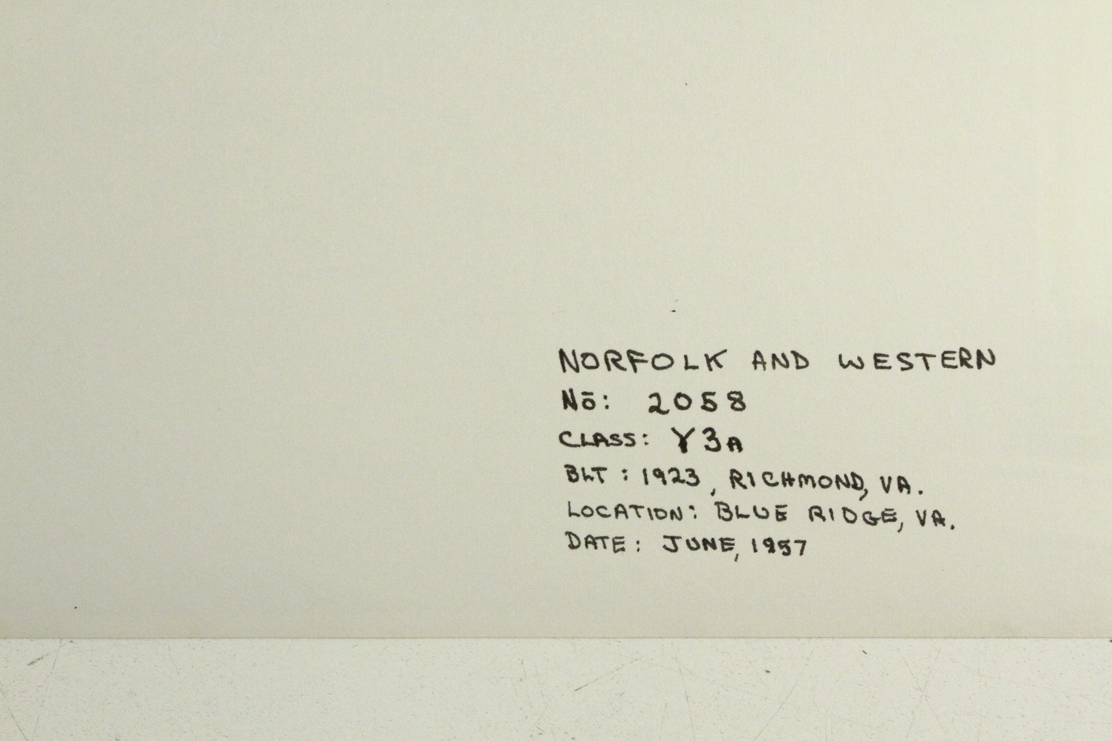 Photo vintage NW Norfolk and Western Railroad Train Engine Etsy