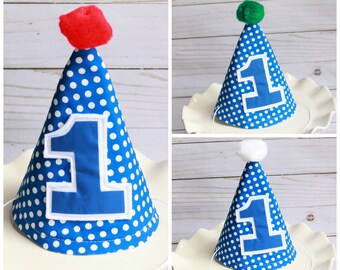 First Birthday Party Hat, 1st Birthday Hat, First Birthday, First Birthday Party Hat, First Birthday Boy