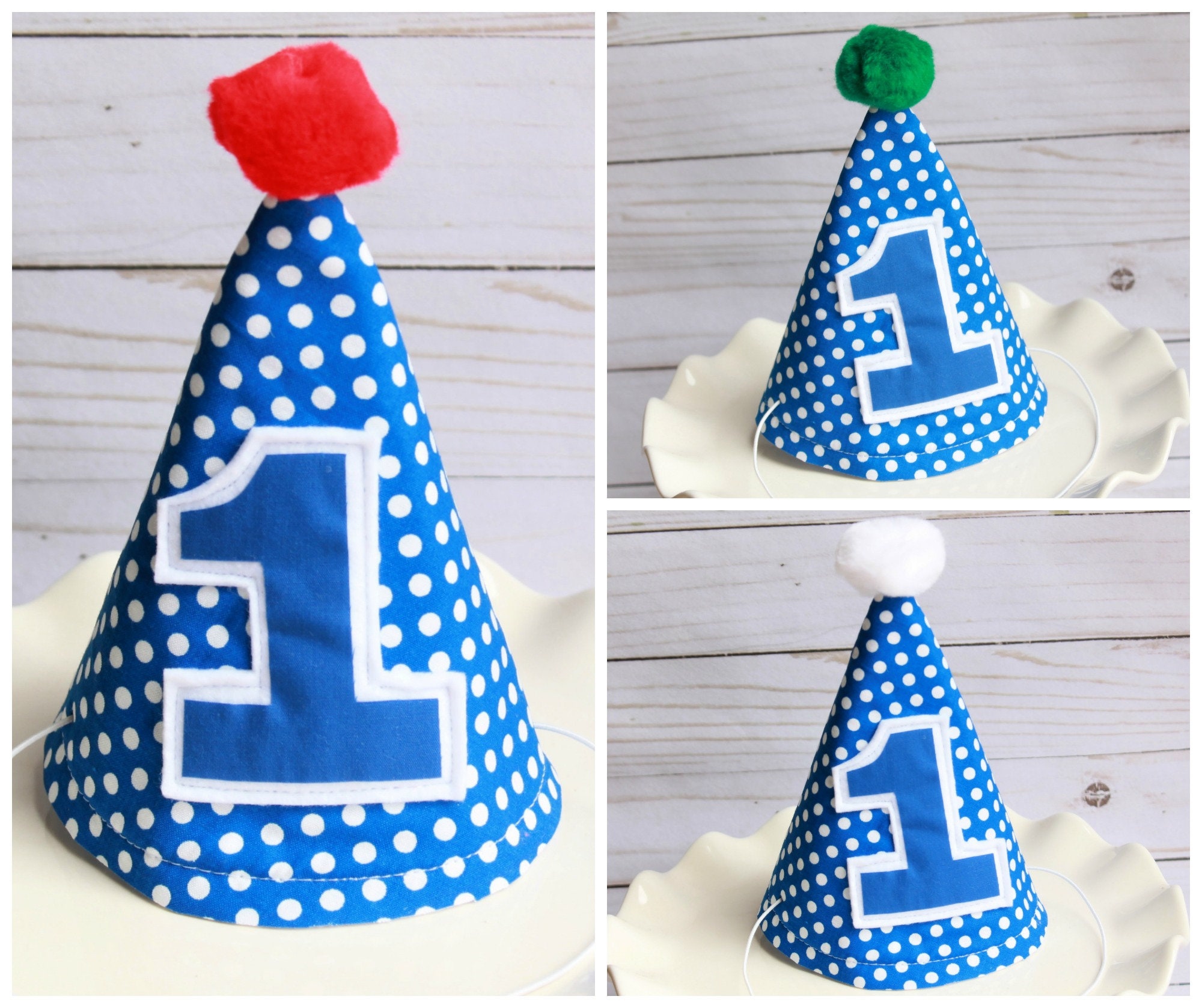 First Birthday Party Hat 1st Birthday Hat First Birthday Etsy