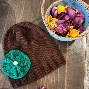 Dark brown Woolen Hat