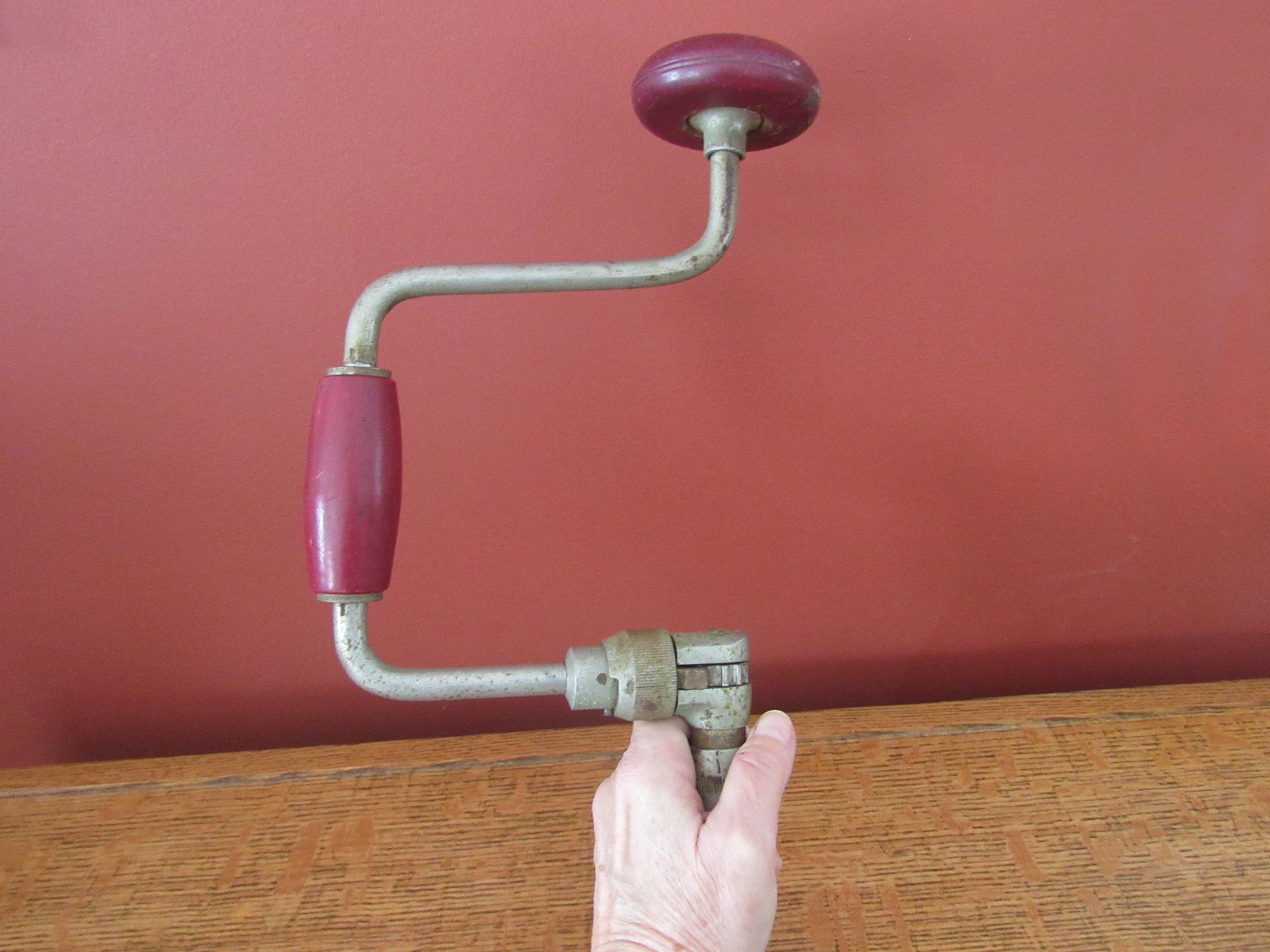 Bit Brace Hand Drill Etsy