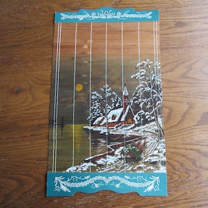 Wooden Slat Painting