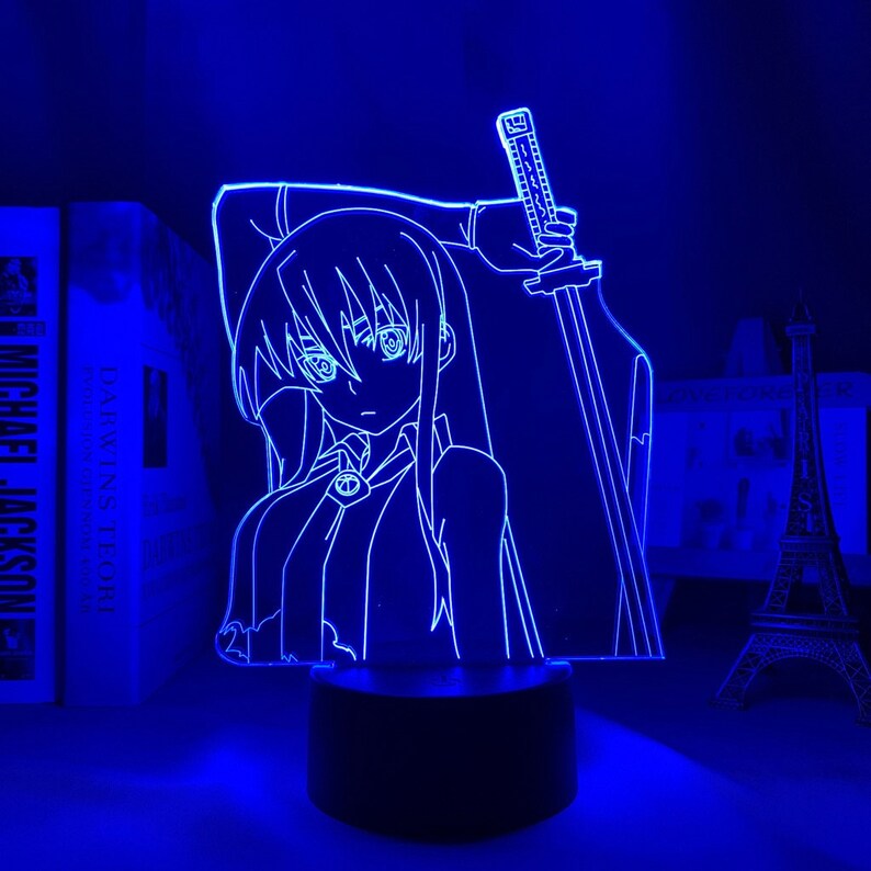 Lamp Anime Akame Ga Kill LED Night Light for Home Room Decor Nightlight Birthday Gift Akame Ga Kill Night Lamp Akame