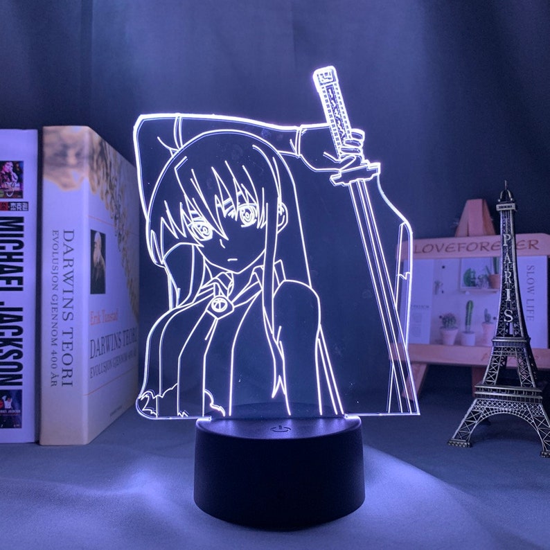 Lamp Anime Akame Ga Kill LED Night Light for Home Room Decor Nightlight Birthday Gift Akame Ga Kill Night Lamp Akame