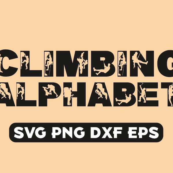 Rock climbing svg, mountain climbing svg, hiking svg, climber png, mountain png, rock climb clipart, outdoor clipart, hike print