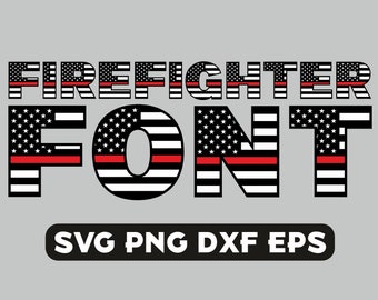 Fire Department Font - Etsy