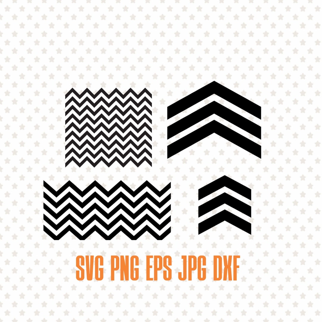 Vector Chevron Svg Cut File, Digital Chevron Pattern Silhouette ...