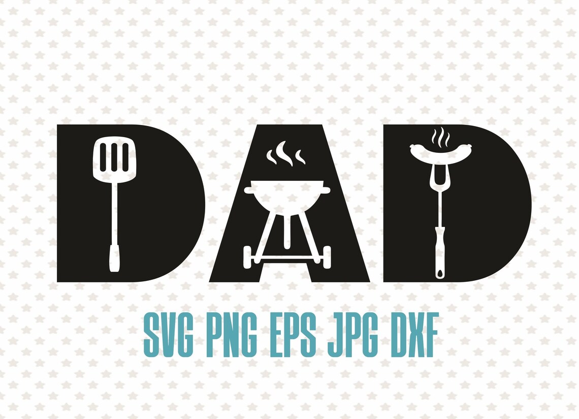 Grill Dad Svg Grilling Svg Bbq Dad Png the Grillfather Svg Etsy