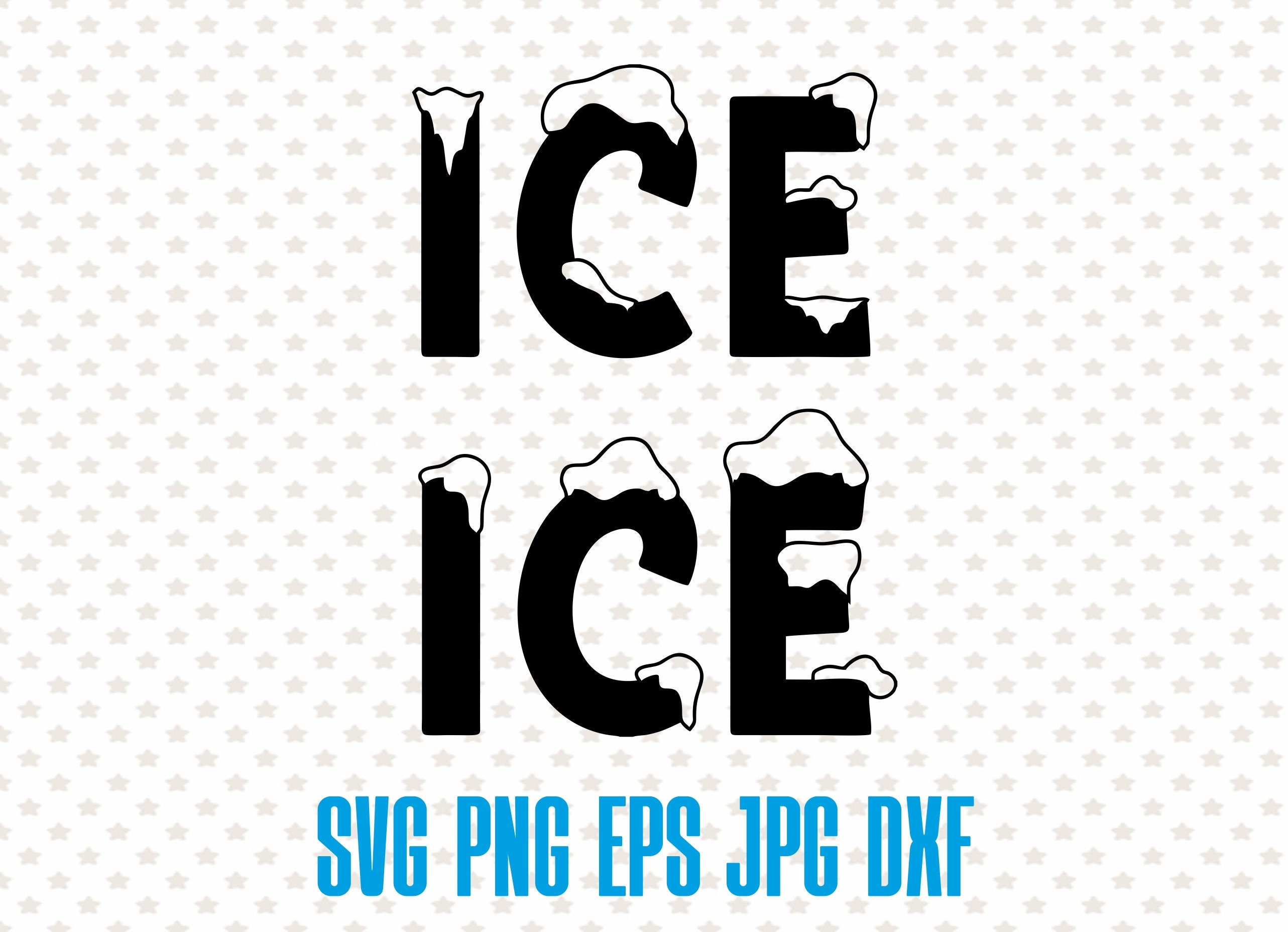 Ice ice baby svg design vector baby shower gift digital Etsy