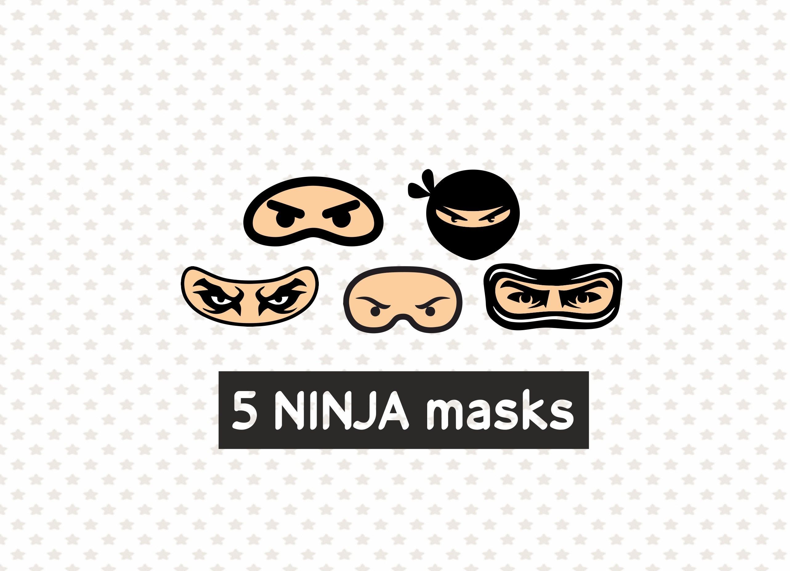 Ninja Disguise Svg