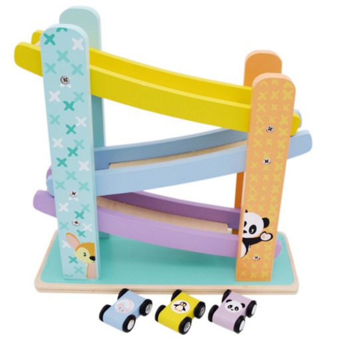 Personalised Pastel Ramp Racer /wooden Toy/toddler Toy/ramp Etsy