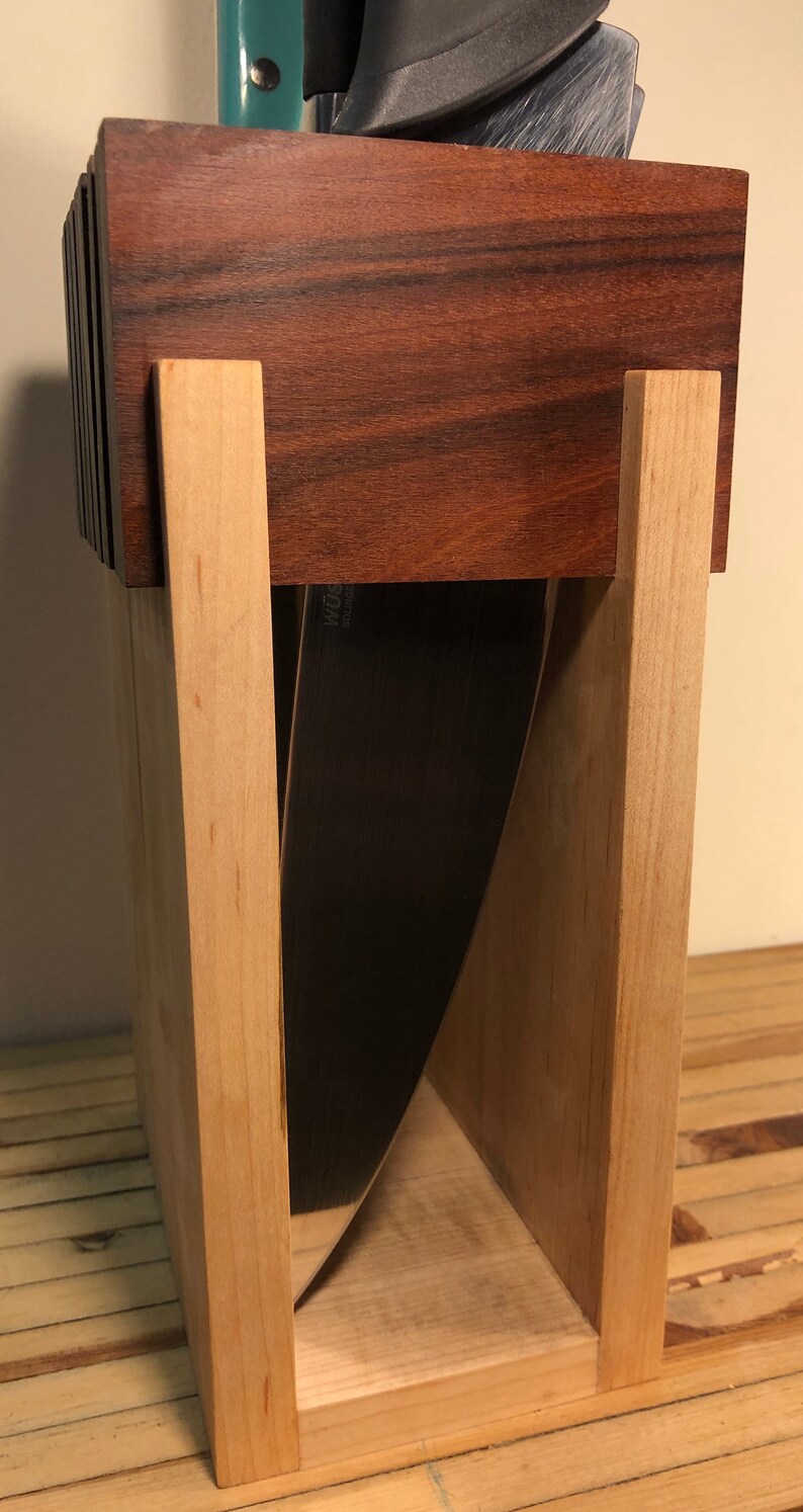 Sanitary Wooden Knife Block Etsy
