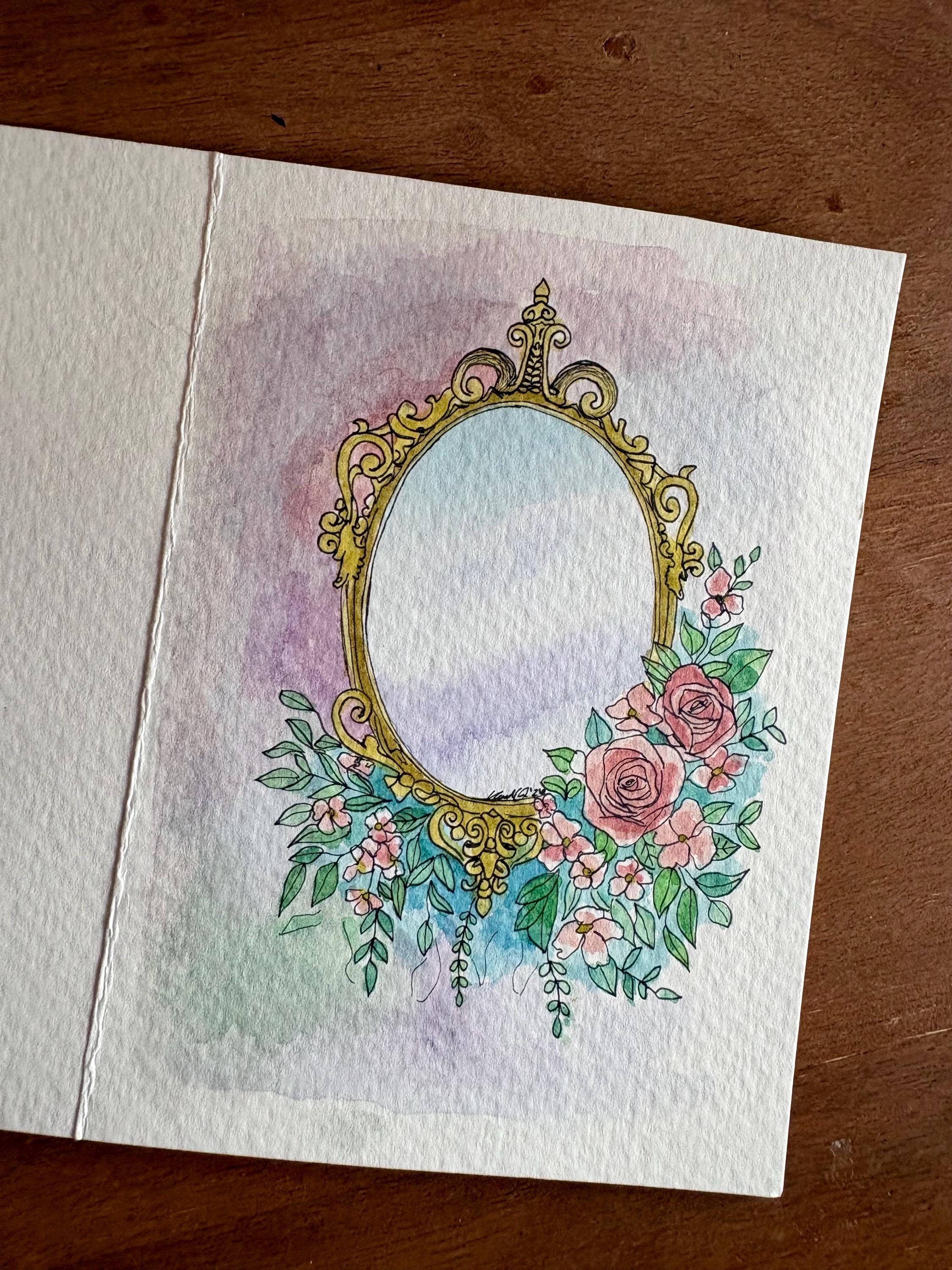 Custom Hand Painted Watercolor Cards - Etsy