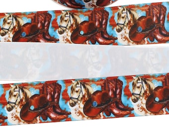 Fireflies Grosgrain Ribbon - Summer - 5/8