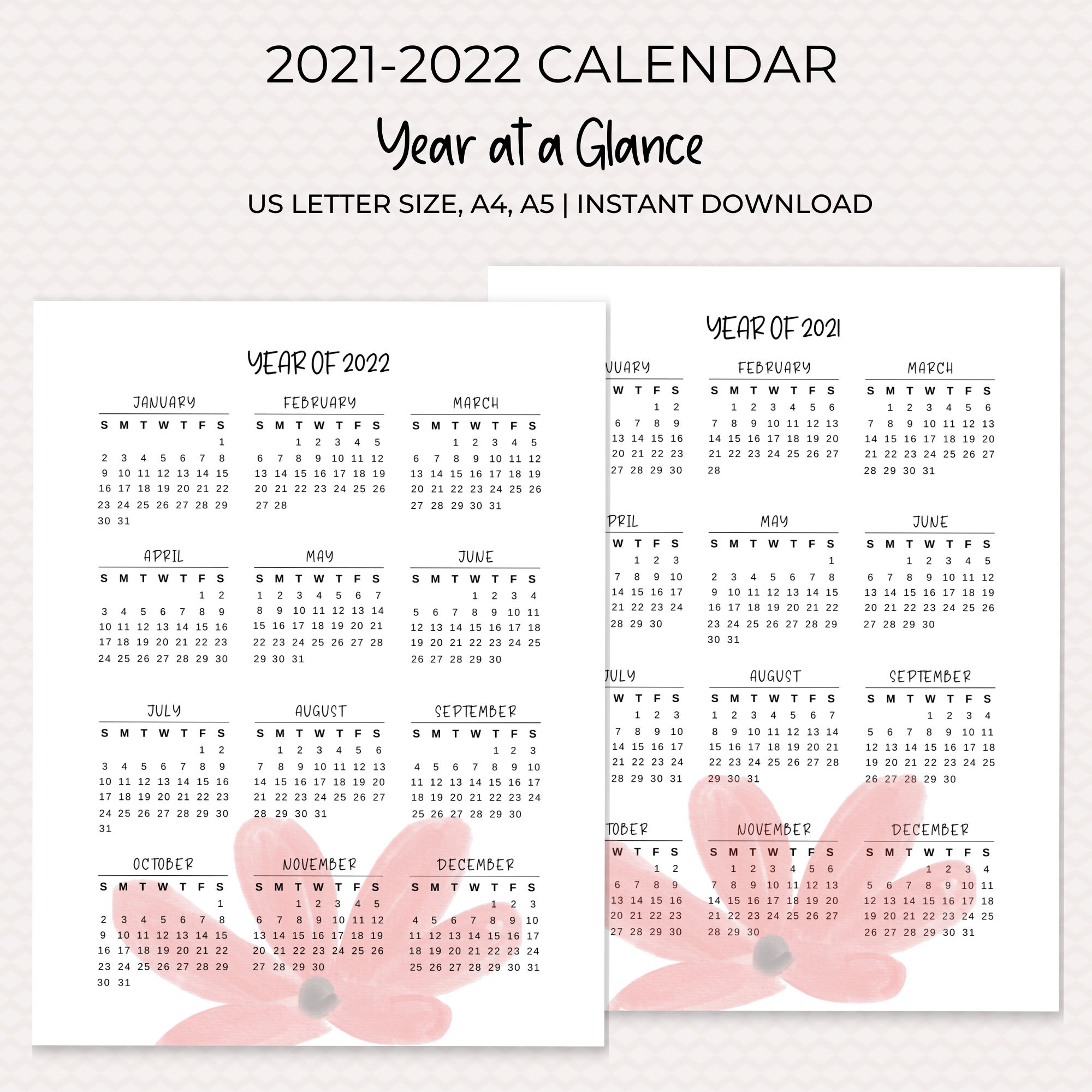 2223 Calendar Printable Free