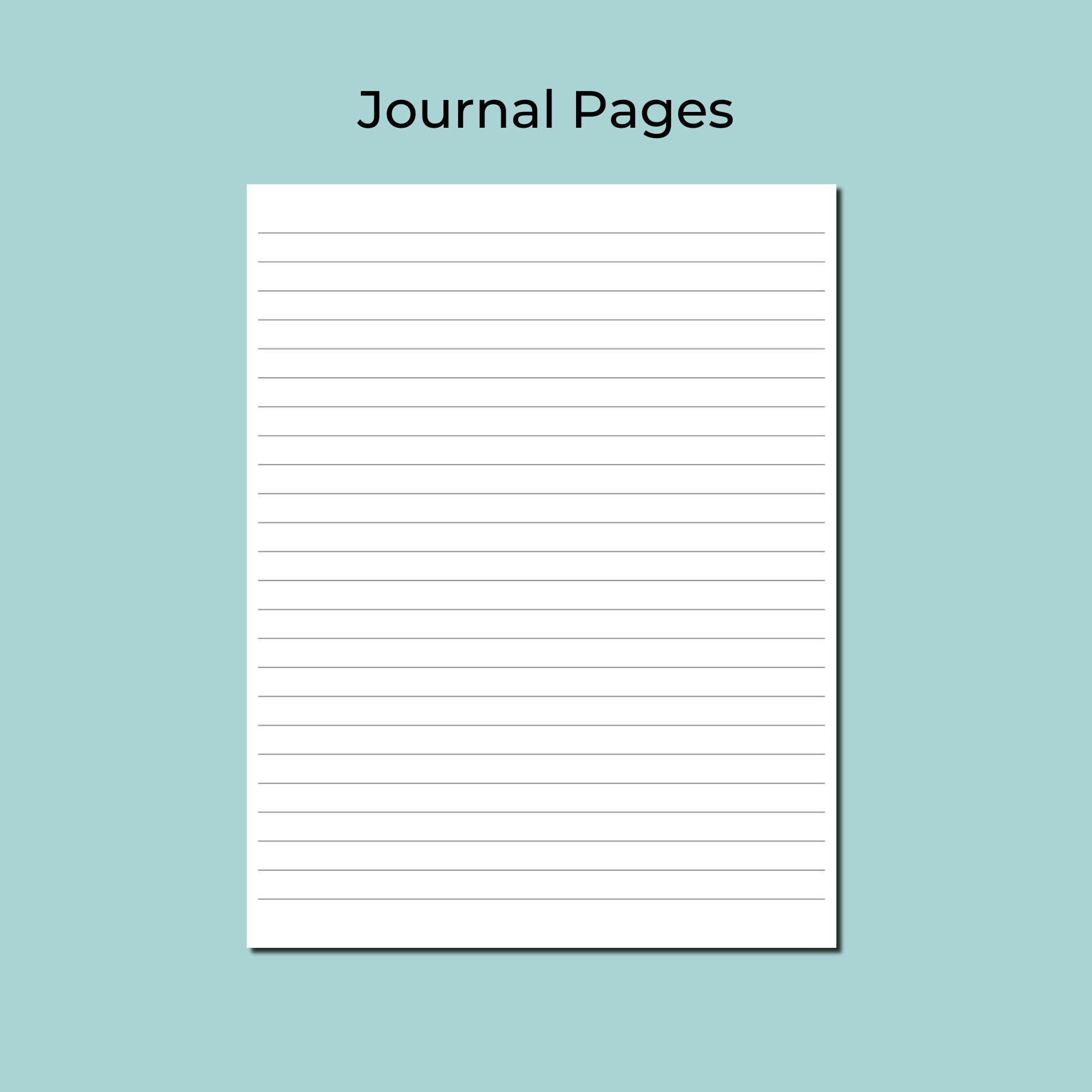 Daily Journal Template Blank Journal Pages Template Journal Pages