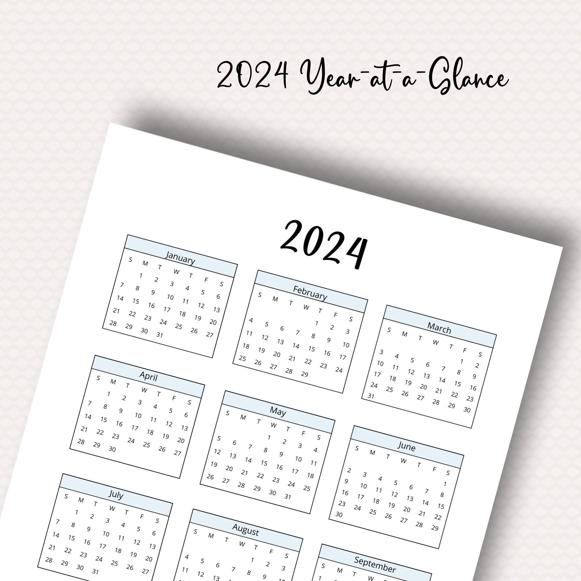20232024 Monthly Calendar Printable Monthly Calendar 2023 Monthly