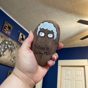 Golden Girls Painted Rock