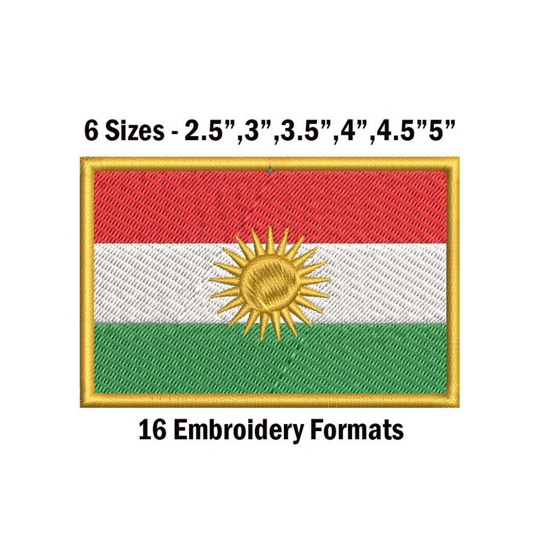 Kurdistan Flag Patch - Etsy