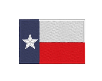 Texas State Flag - Embroidery Design Download
