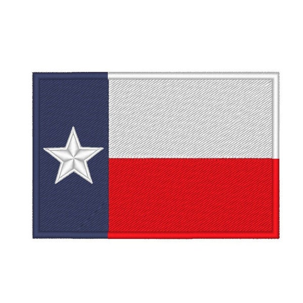 Texas State Flag - Embroidery Design Download