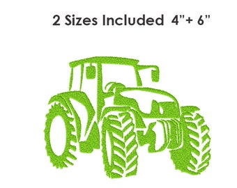 Farm Tractor 2 - Multiple sizes and formats included - Instant Download