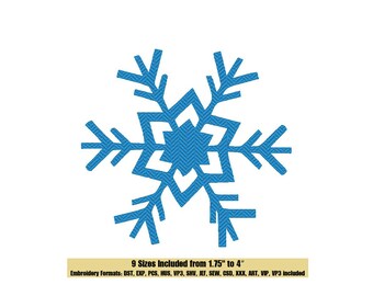 Snowflake5 Embroidery Design
