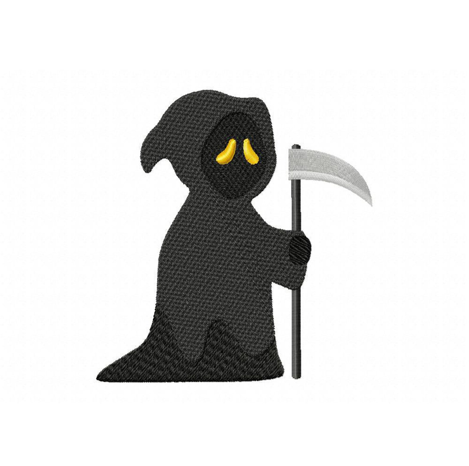 Grim reaper embroidery design  etsy Grim reaper embroidery design  etsy