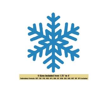 Snowflake8 Embroidery Design